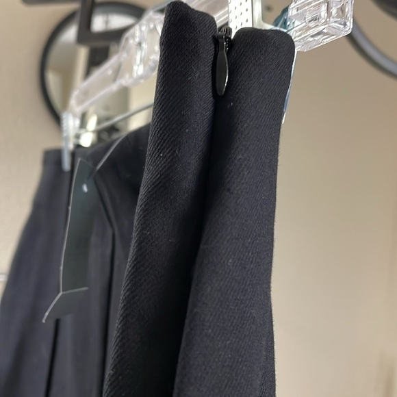 LOFT NEW with Tags cropped Flare Black Pants . Size 14 P - Picture 3 of 9